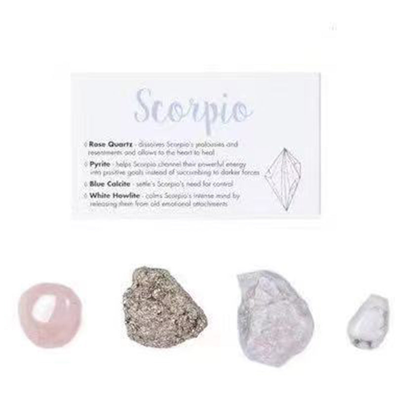Crystal Healing Kits,12 Constellation Healing set gift