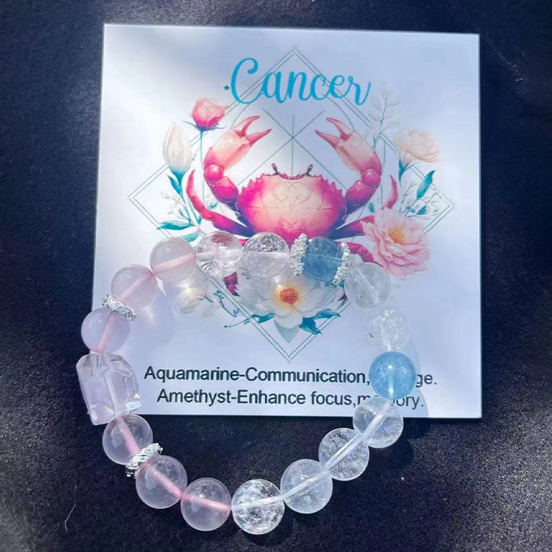 Constellation crystal bracelet