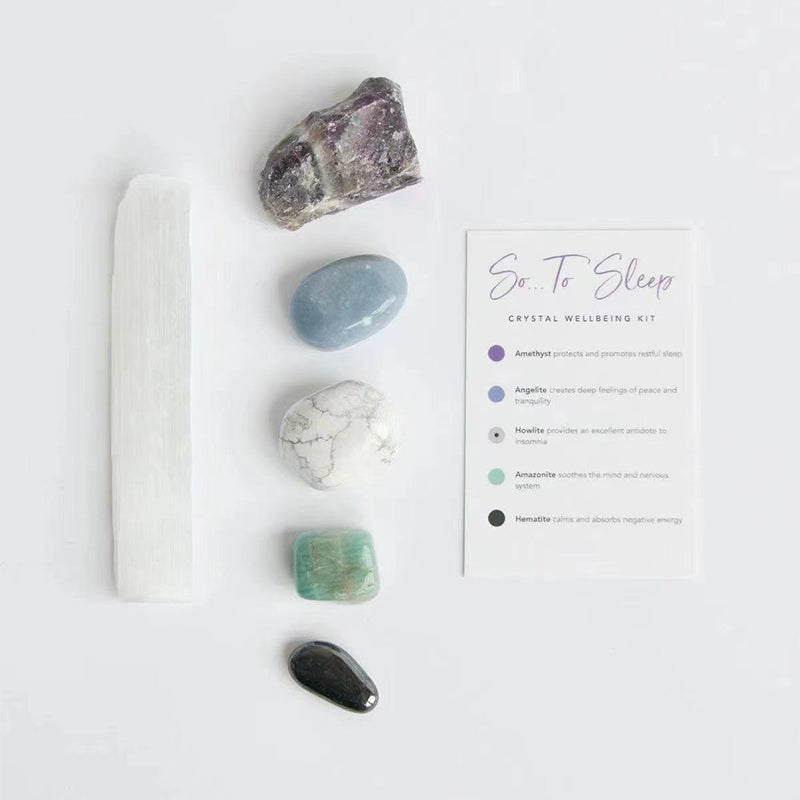 Crystal Healing Stones Set,Natural Crystals gift box,Crystal Kits
