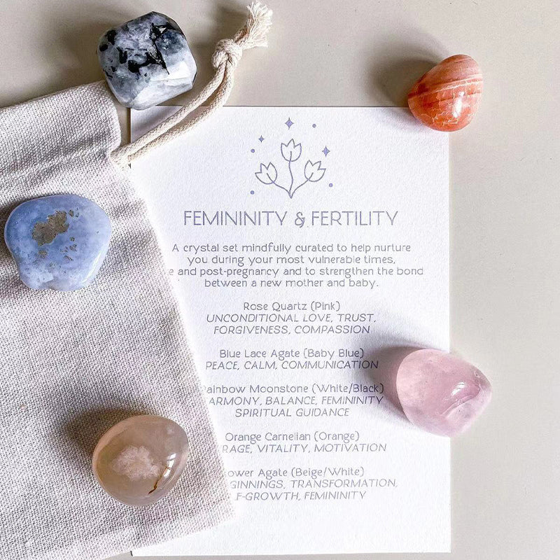 Crystal Healing Stone Set,Energy Healing Kit,healing for the mind and body
