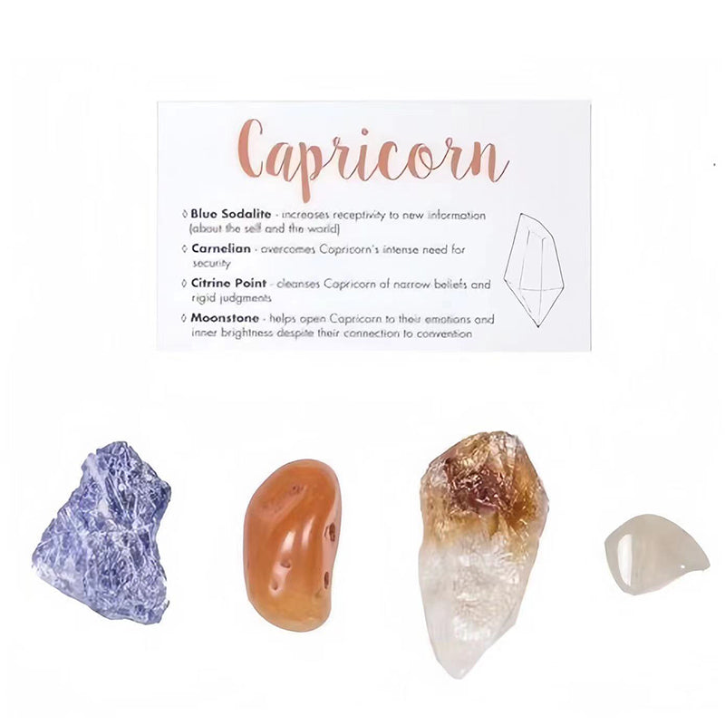 Crystal Healing Kits,12 Constellation Healing set gift
