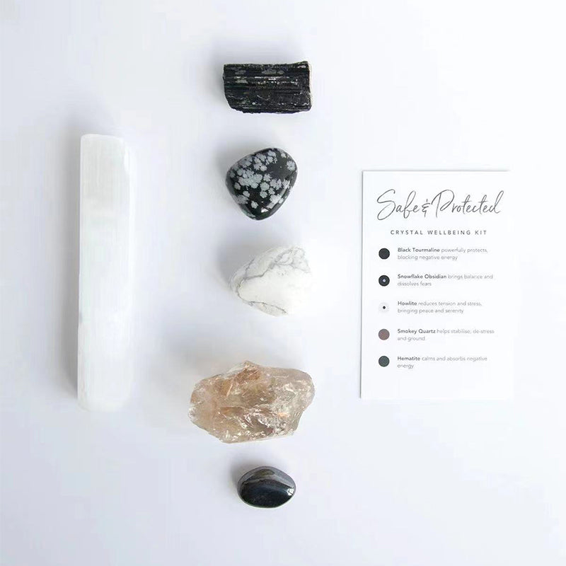 Crystal Healing Stones Set,Natural Crystals gift box,Crystal Kits