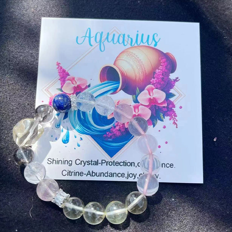 Constellation crystal bracelet