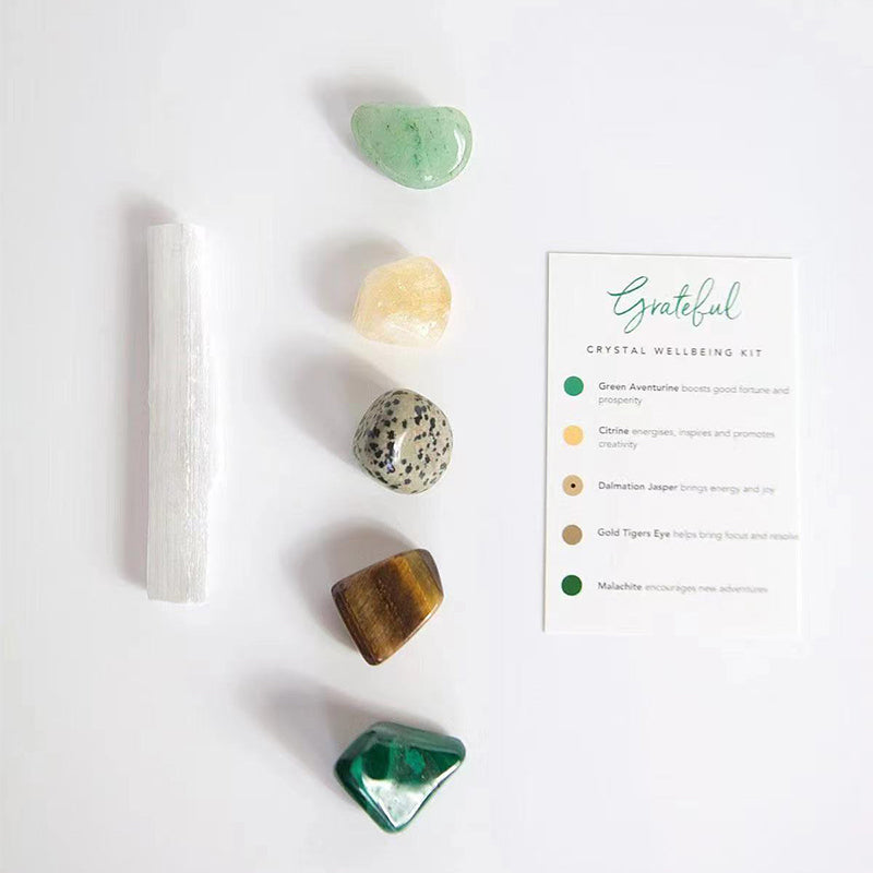 Crystal Healing Stones Set,Natural Crystals gift box,Crystal Kits