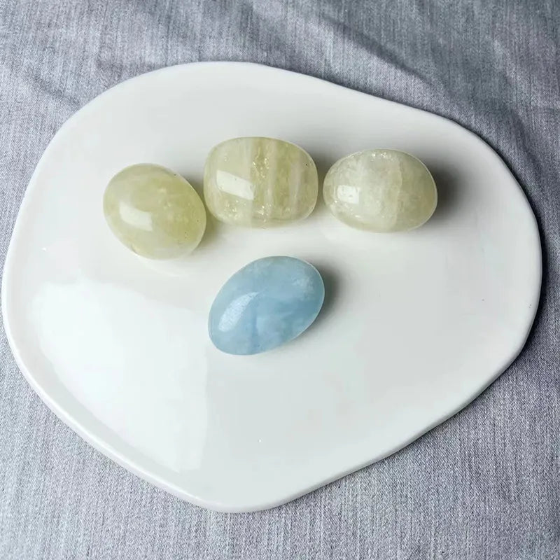 Healing Crystal Grids Magic Arrays | Aquamarine And Tiger's eye | Roline Crystal Energy