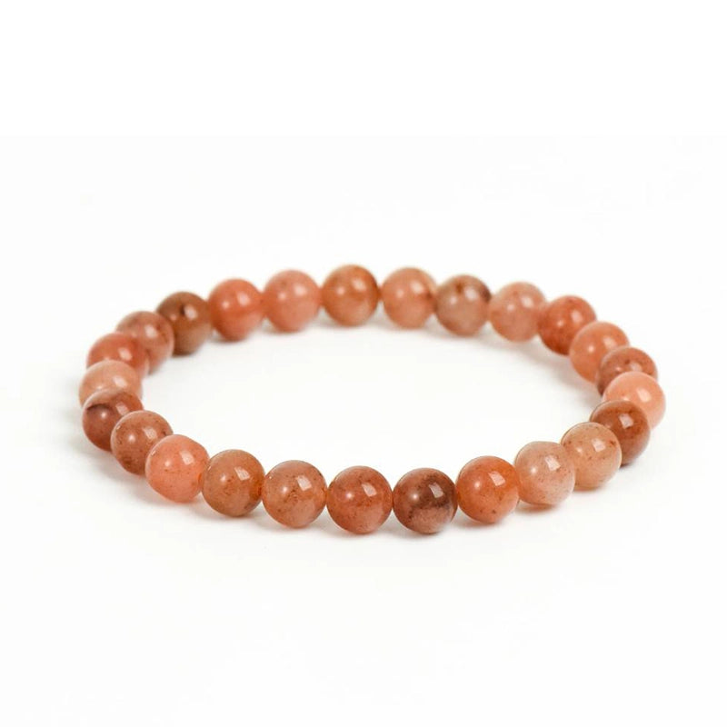 Purple Aventurine bracelet with shimmering 8mm beads by Roline Crystal