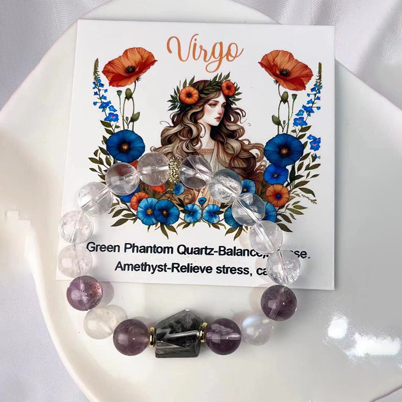 Constellation crystal bracelet