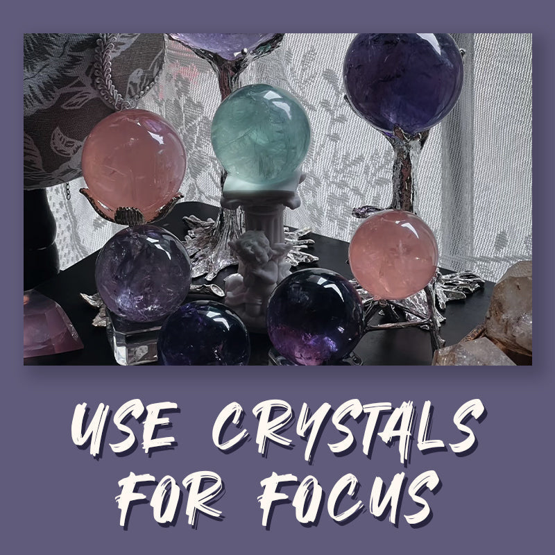 Crystals for Boosting Focus, Clarity, and Productivity