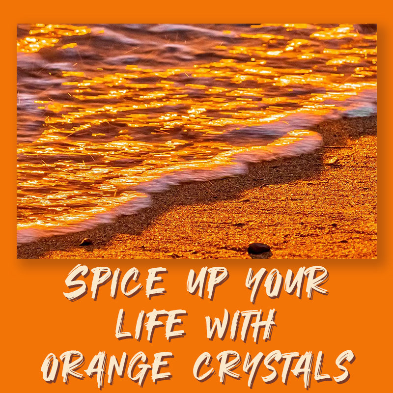 Orange Crystals for Sacral Chakra Activation