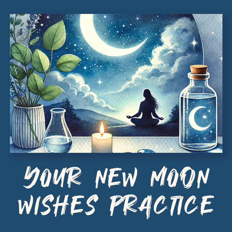 The New Moon Wishes: A Step-by-Step Guide to Manifesting Your Desires