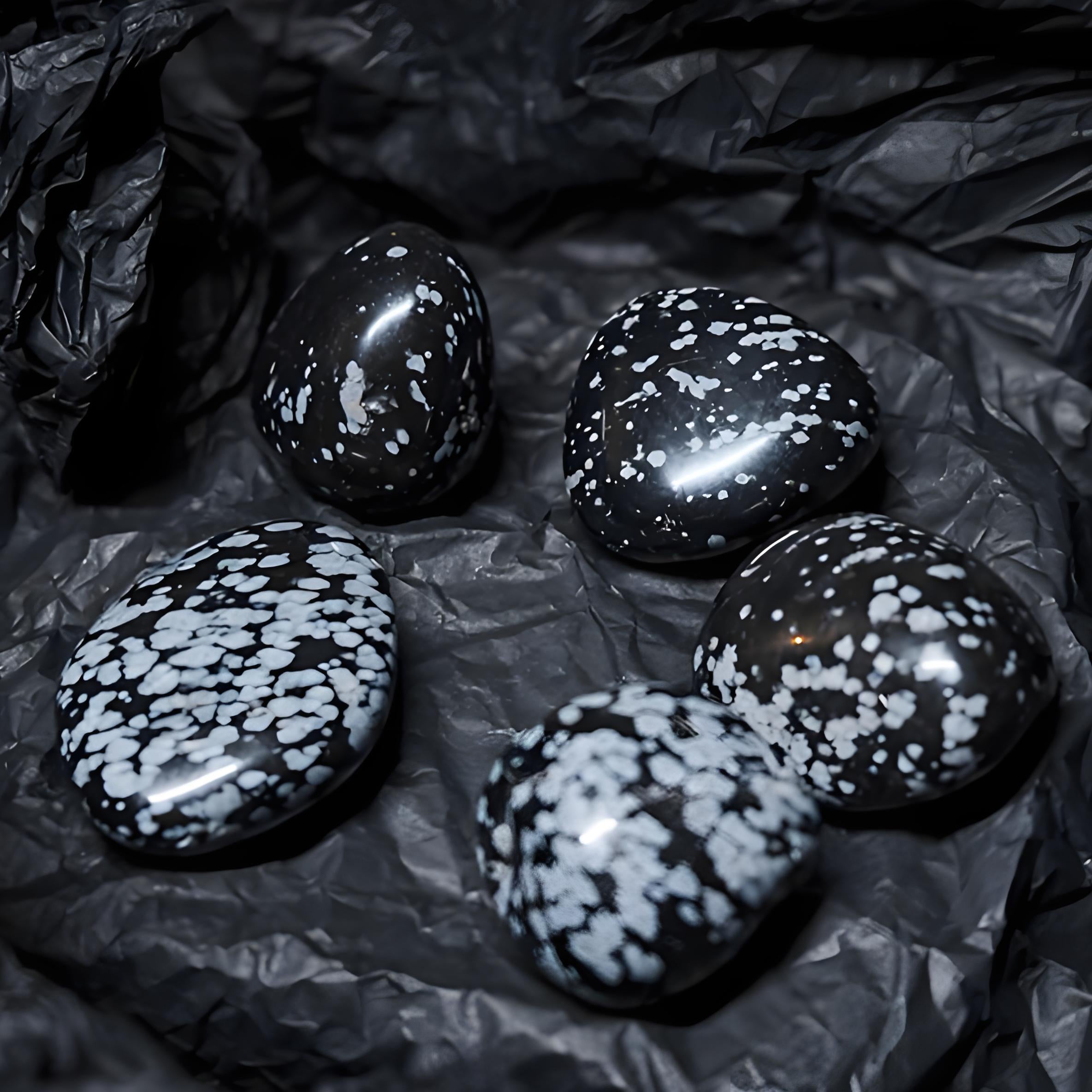 Snowflake Obsidian meaning:Healing Properties,Benefits ＆ Uses