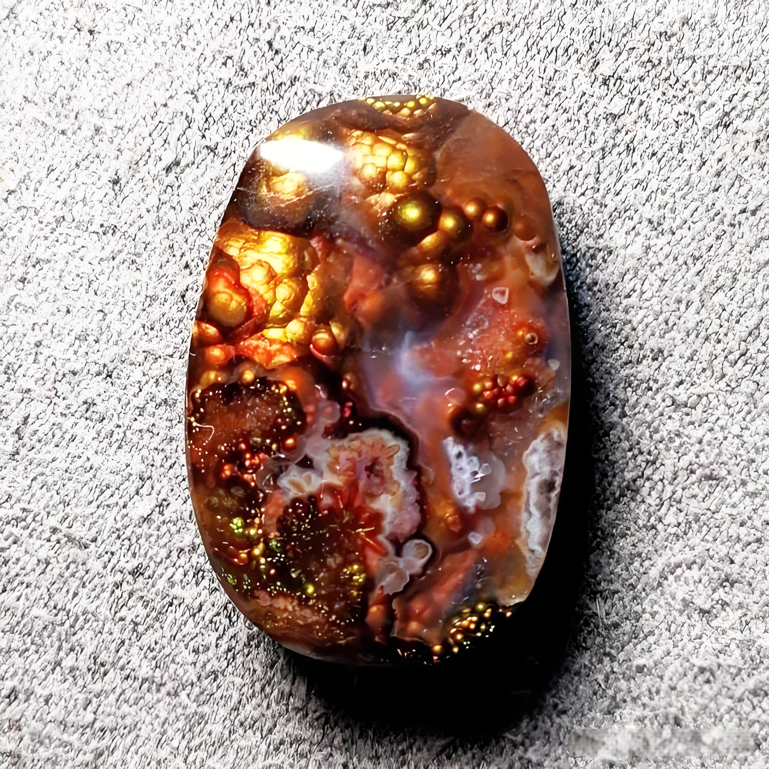 Fire Agate Spiritual meaning: Healing Properties,Benefits ＆ Uses