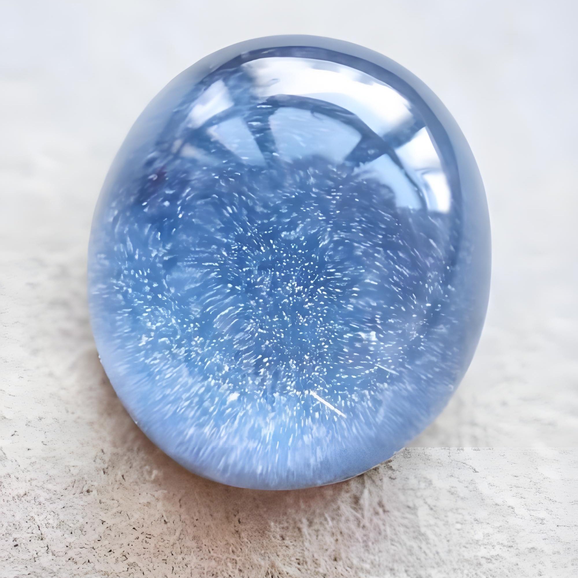 Blue Rutilated Quartz meaning: Benefits,Healing Properties ＆ Uses