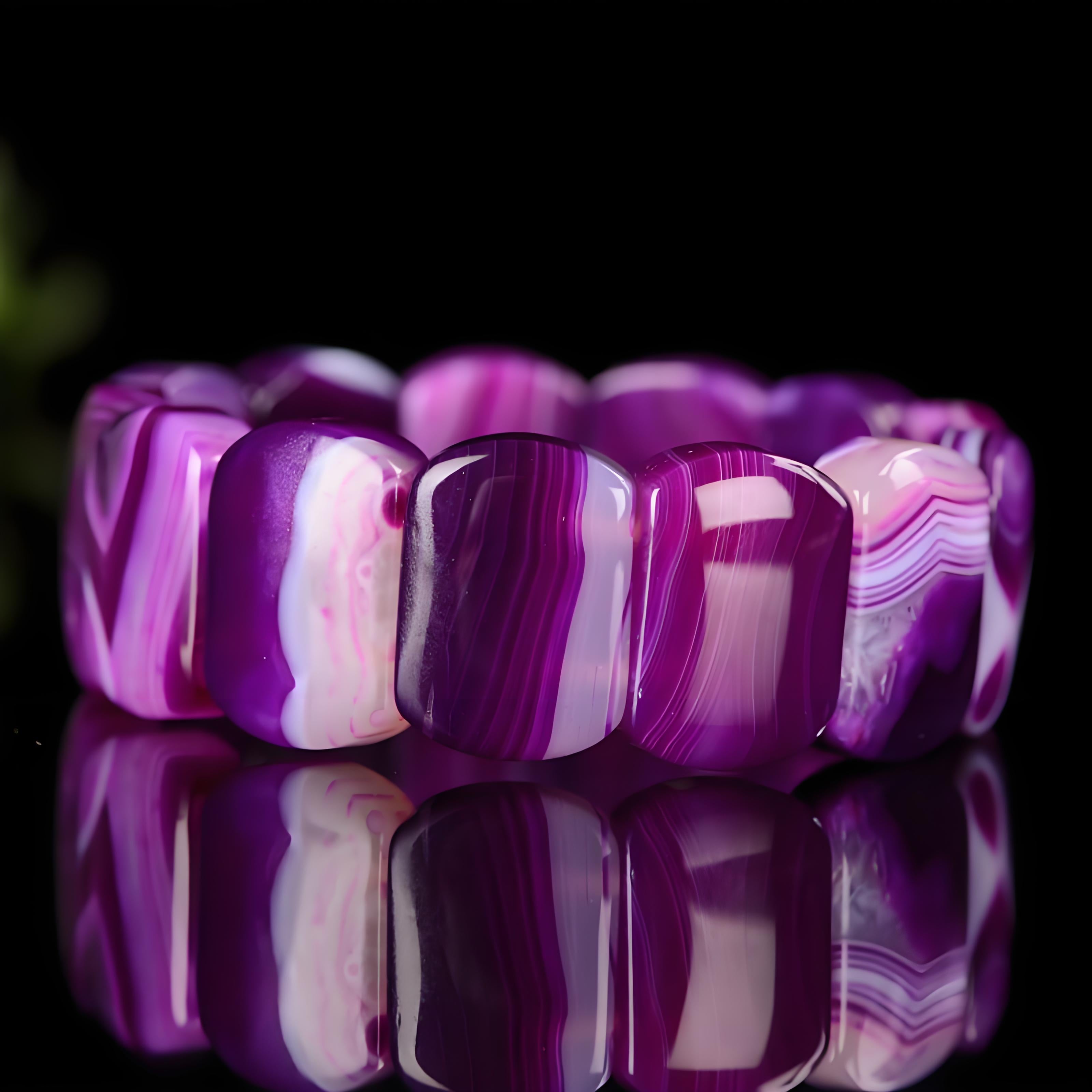 Purple Agate Spiritual Meaning:Healing Properties,Benefits ＆ Uses