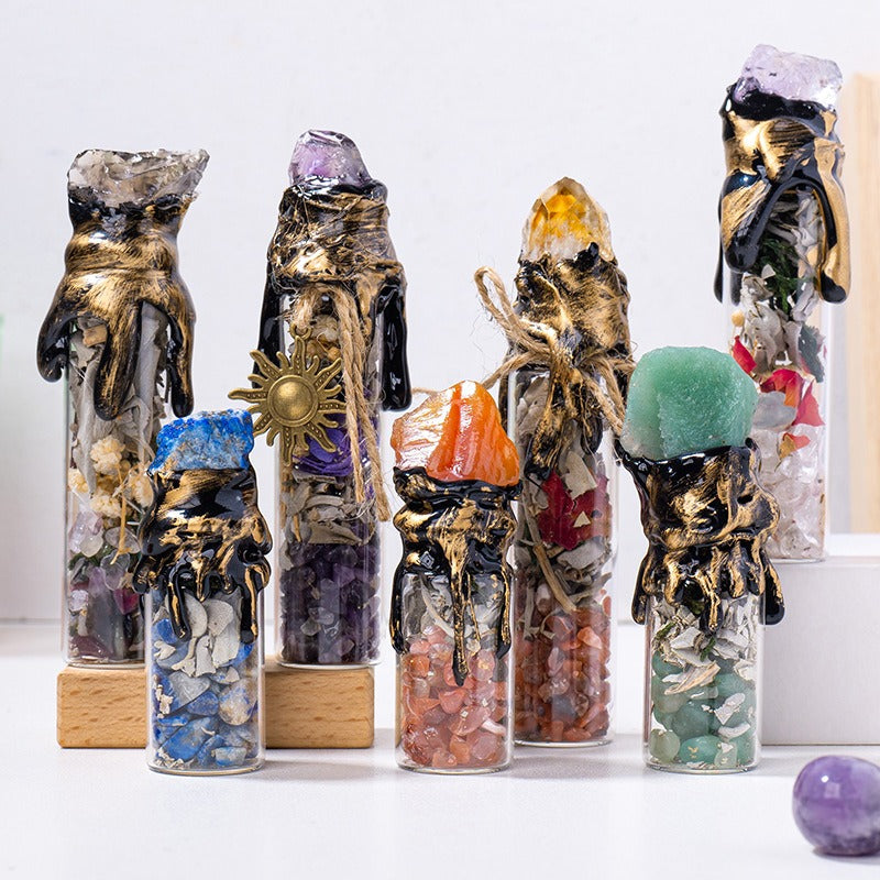 Enchanted Crystal Gravel Bottles，Magic Bottles