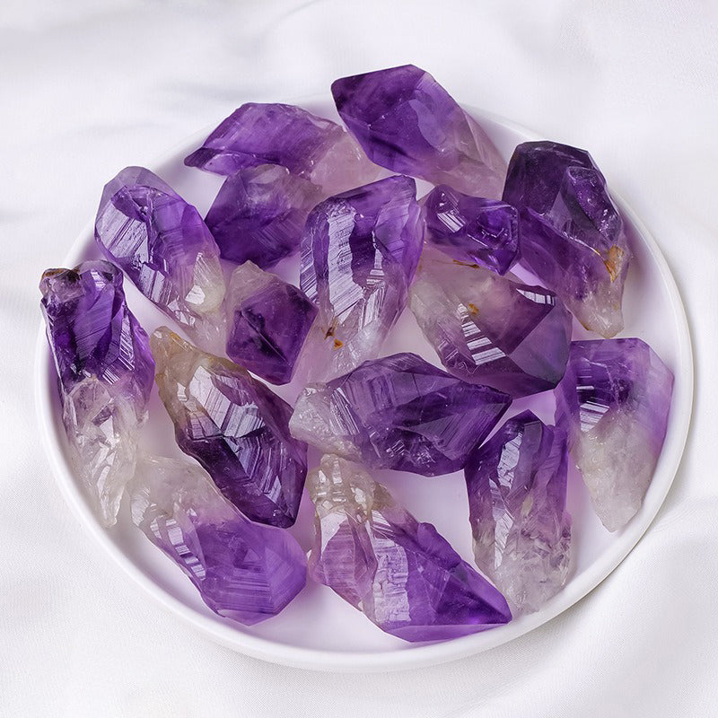 Amethyst Dragon Tooth - Raw Crystal for Emotional & Physical Well-being