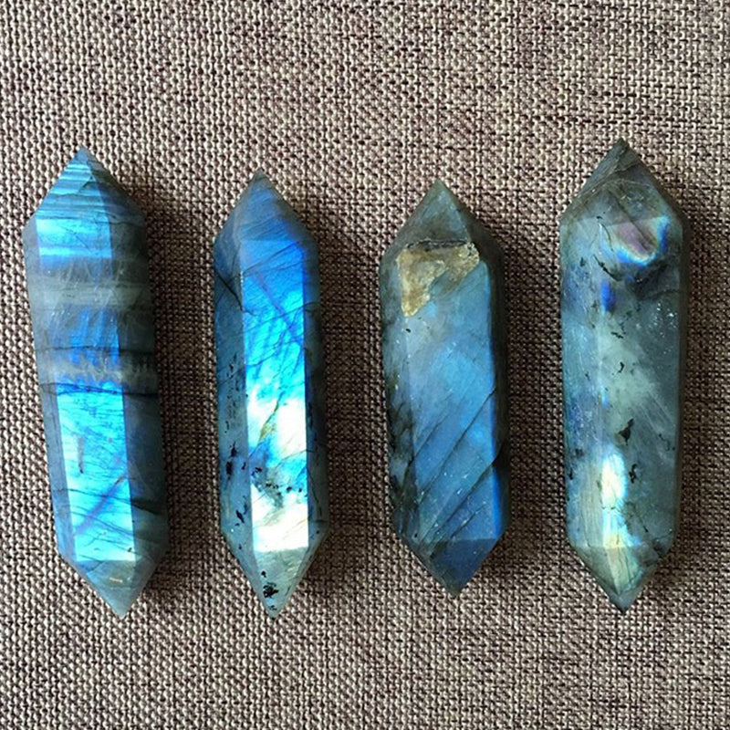 Labradorite Double Terminated - Enhance Spiritual Perception, Healing and Love