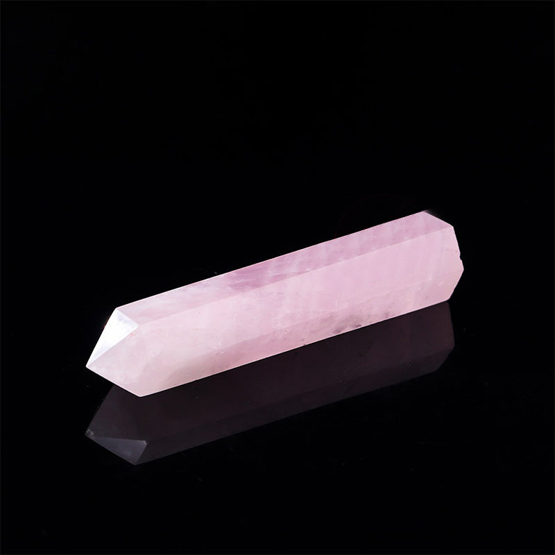 High Quality Rose Quartz Tower - Stress Relief and Meditation