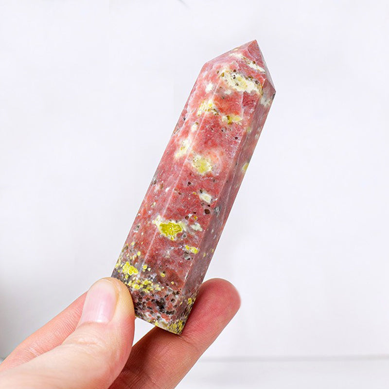 Peach Blossom Stone Tower - Enhance Love Fortune, Attract Positive Energy & Boost Personal Charm