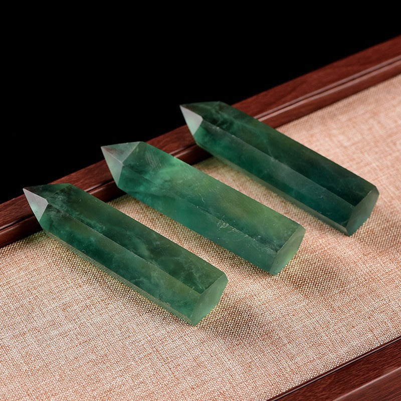 Green Fluorite Tower - Nature's Catalyst for Energy Balance & Creativity