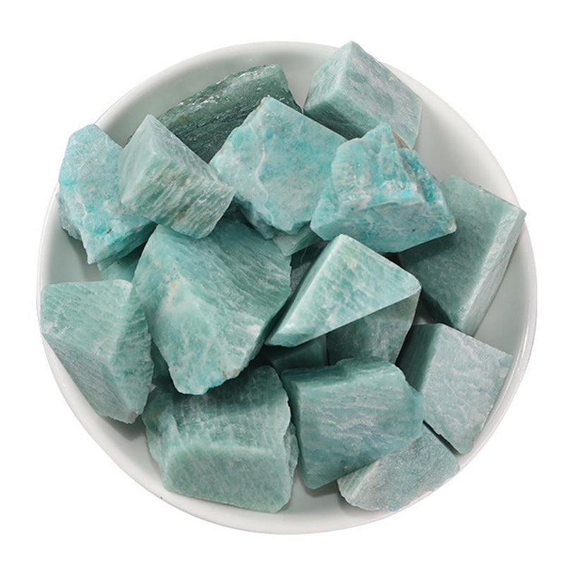 Amazonite Crystal Raw Stone - Boost Self-Confidence, Courage & Communication