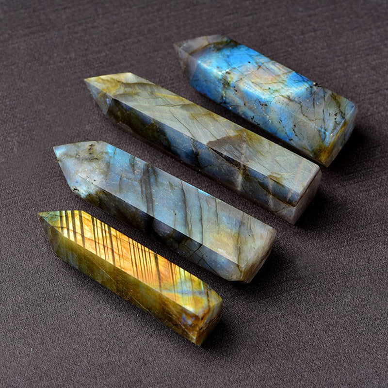 Labradorite Tower - Stress Relief, Energy Balancing and Intuition Enhancement Tool