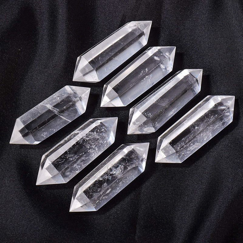 Clear Quartz Double Terminated - Stress Relief & Meditation Enhancer