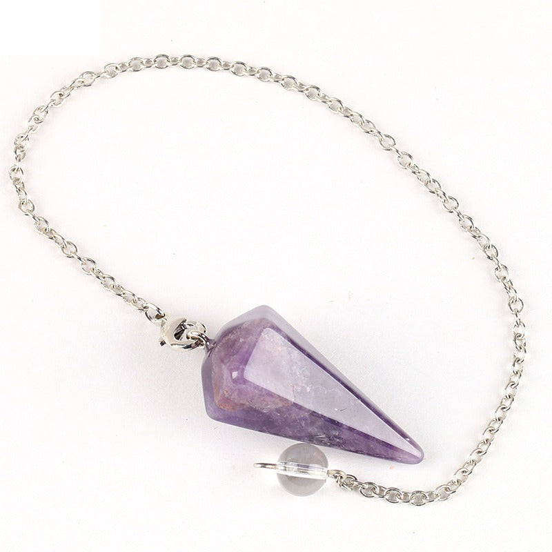 The Mysterious Witch’s Choice: Natural Crystal Pendulum, Magic Accessories