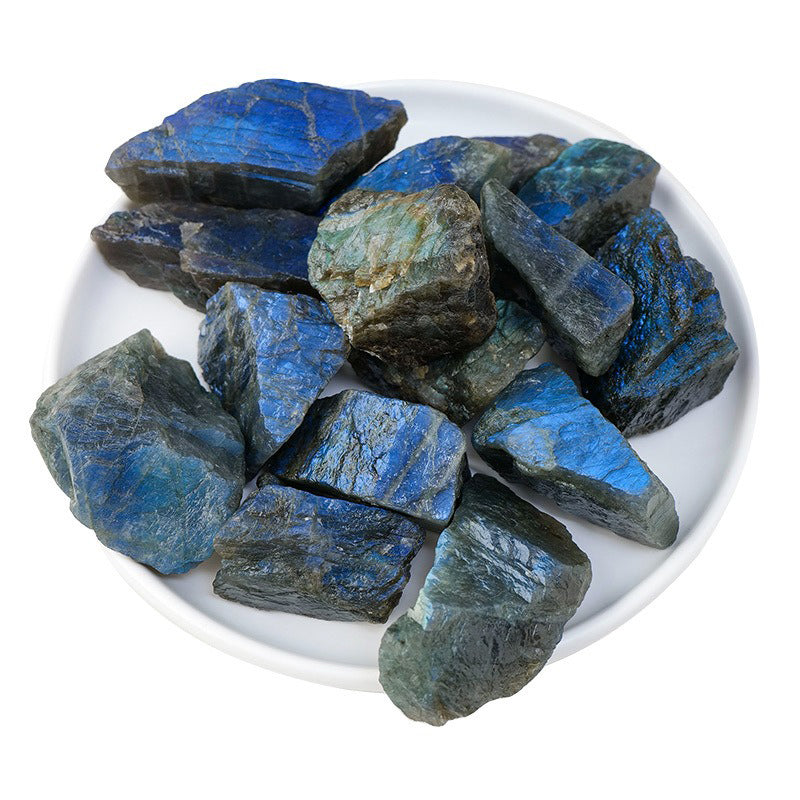 Labradorite Raw Crystal - Enhance Perception & Relieve Stress