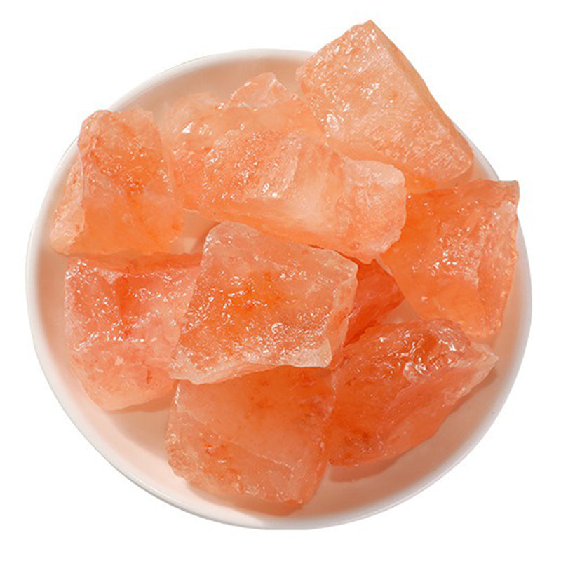 Orange Salt Raw Crystal - Stress Relief, Energy Balance & Intuition Enhancement