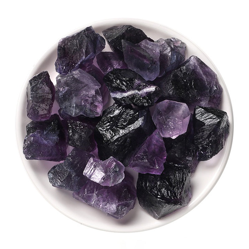 Purple Fluorite Raw Crystal - Emotional Balance & Spiritual Enlightenment