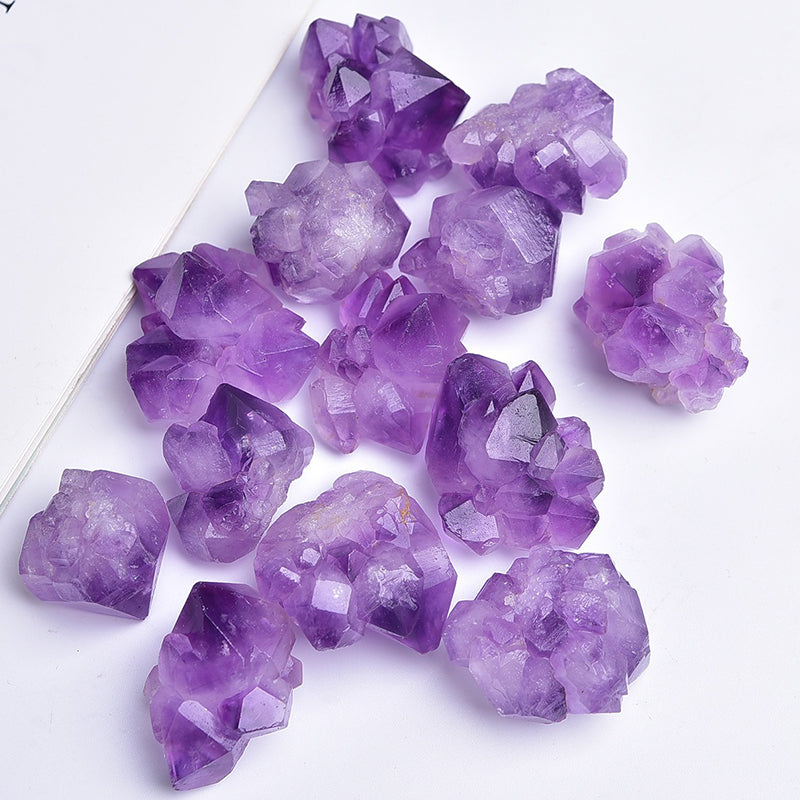 Amethyst Flower Crystal - Raw Energy for Inner Peace & Calm