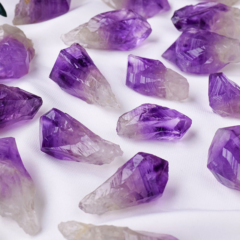 Amethyst Dragon Tooth - Raw Crystal for Emotional & Physical Well-being