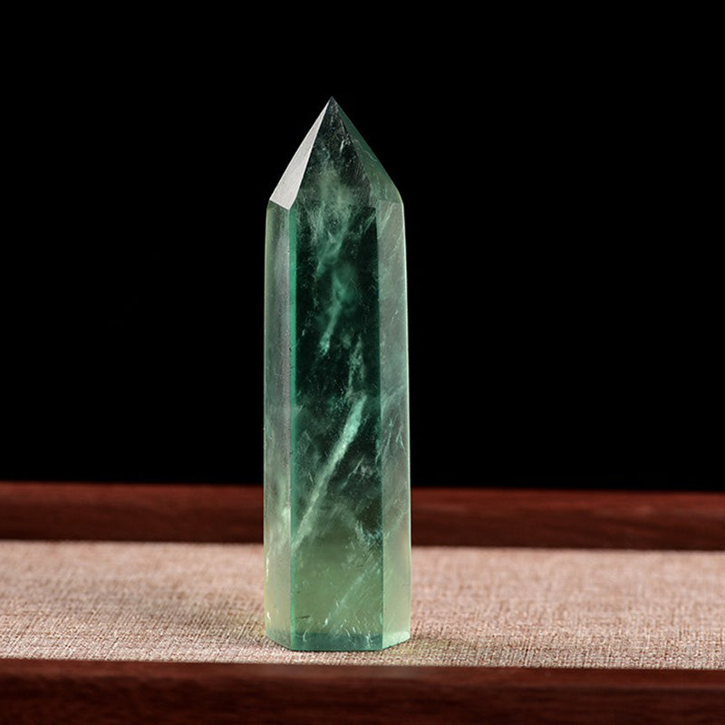 Green Fluorite Tower - Nature's Catalyst for Energy Balance & Creativity