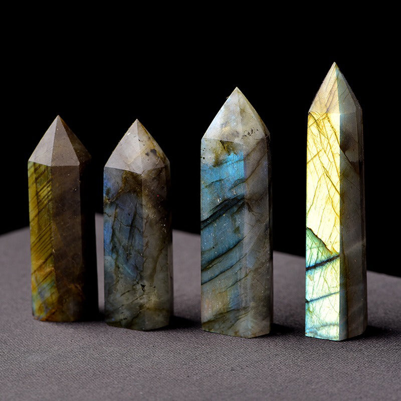 Labradorite Tower - Stress Relief, Energy Balancing and Intuition Enhancement Tool