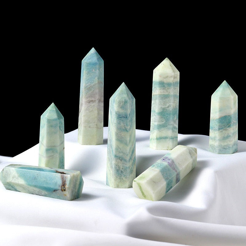 Caribbean Calcite Quartz Tower - Enhance Cognitive Abilities & Achieve Success