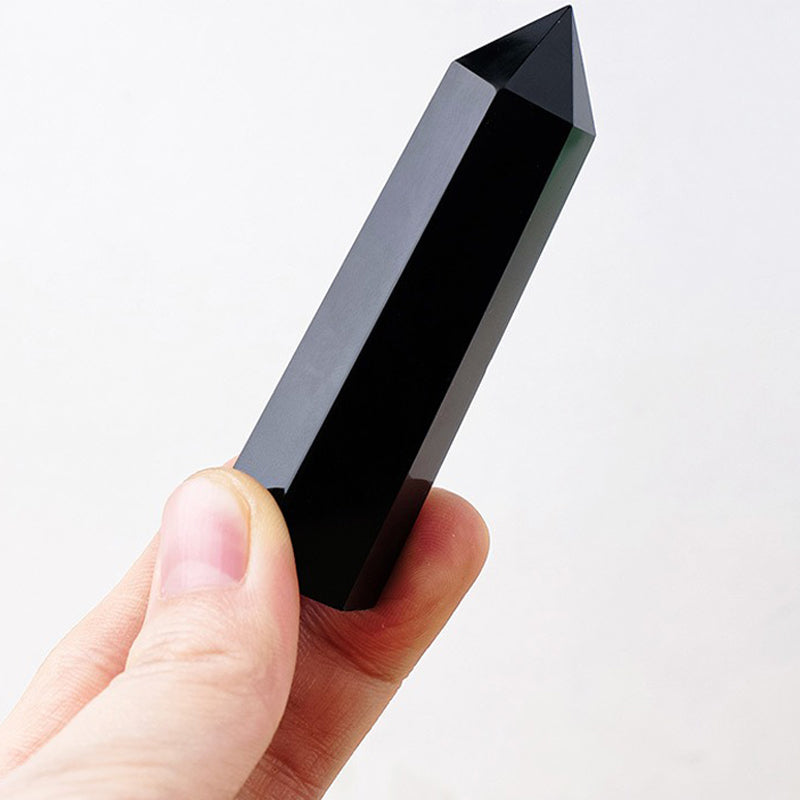 Black Obsidian Tower - The Ultimate Stress Relief and Meditation Tool