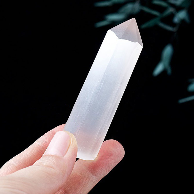 Gypsum Tower-Meditation Aid, Evil Spirit Protection, Energy Balance & Spirituality Enhancement