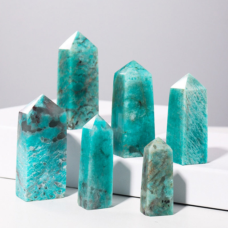 Amazonite Tower - Enhance Meditation, Focus and Creativity