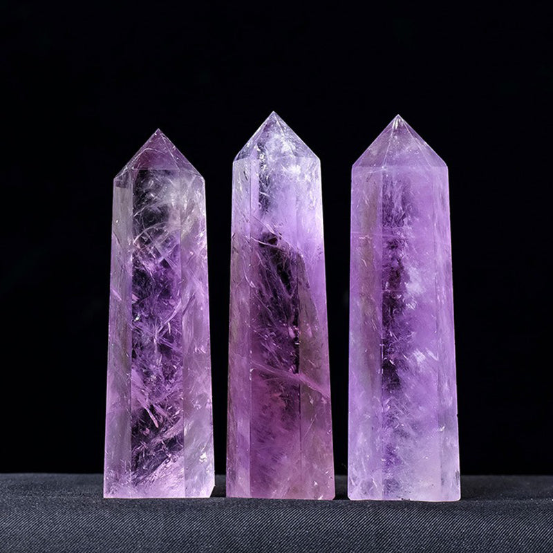 Brazilian Amethyst Crystal Tower - Unlock Your Emotional and Spiritual Potential