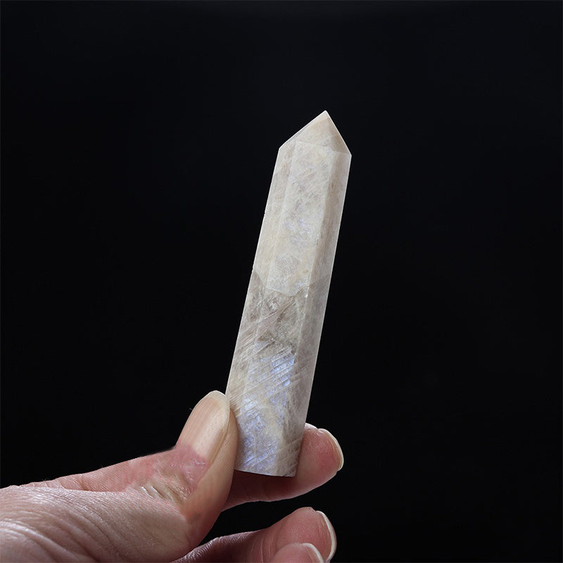 Moonstone Tower - Emotional Balance, Good Luck & Harmony Charm