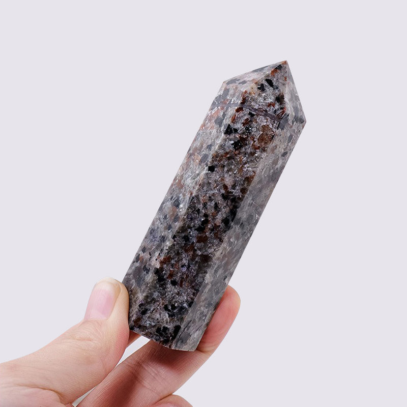 Flame Stone Tower - Emotional Stability & Spiritual Growth Energy Balancer