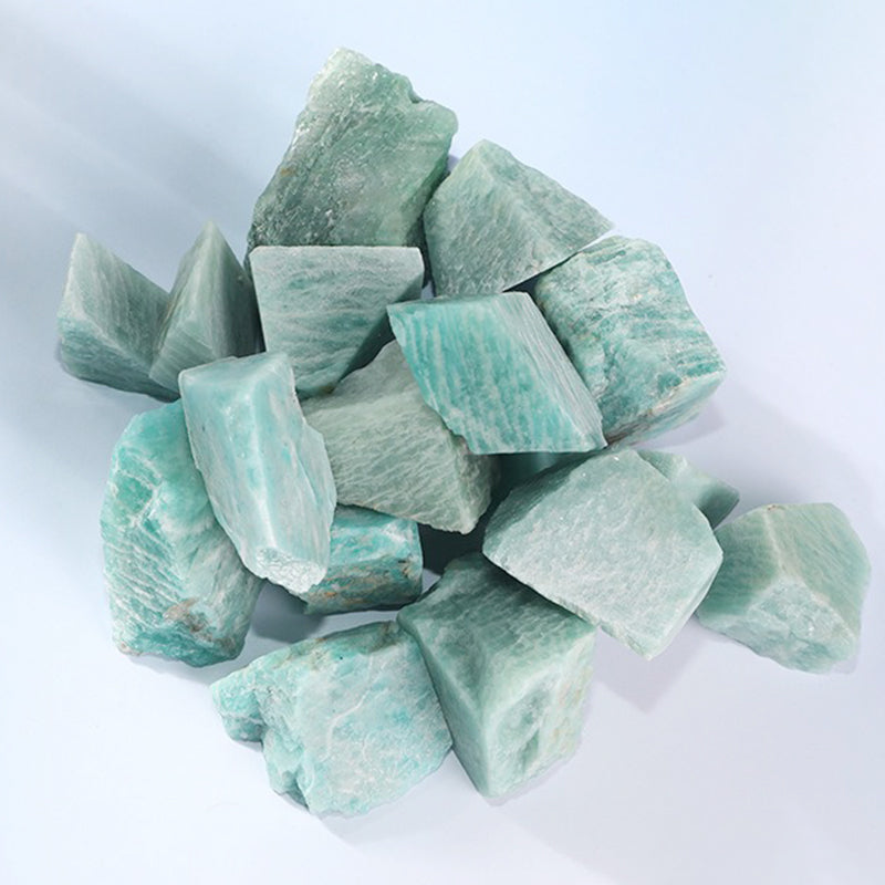 Amazonite Crystal Raw Stone - Boost Self-Confidence, Courage & Communication