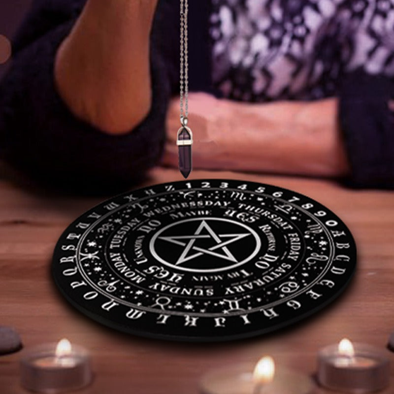 Exclusive for Mysterious Witches: Multifunctional Pendulum Mat & Tarot Ritual Mat