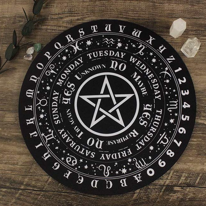 Exclusive for Mysterious Witches: Multifunctional Pendulum Mat & Tarot Ritual Mat