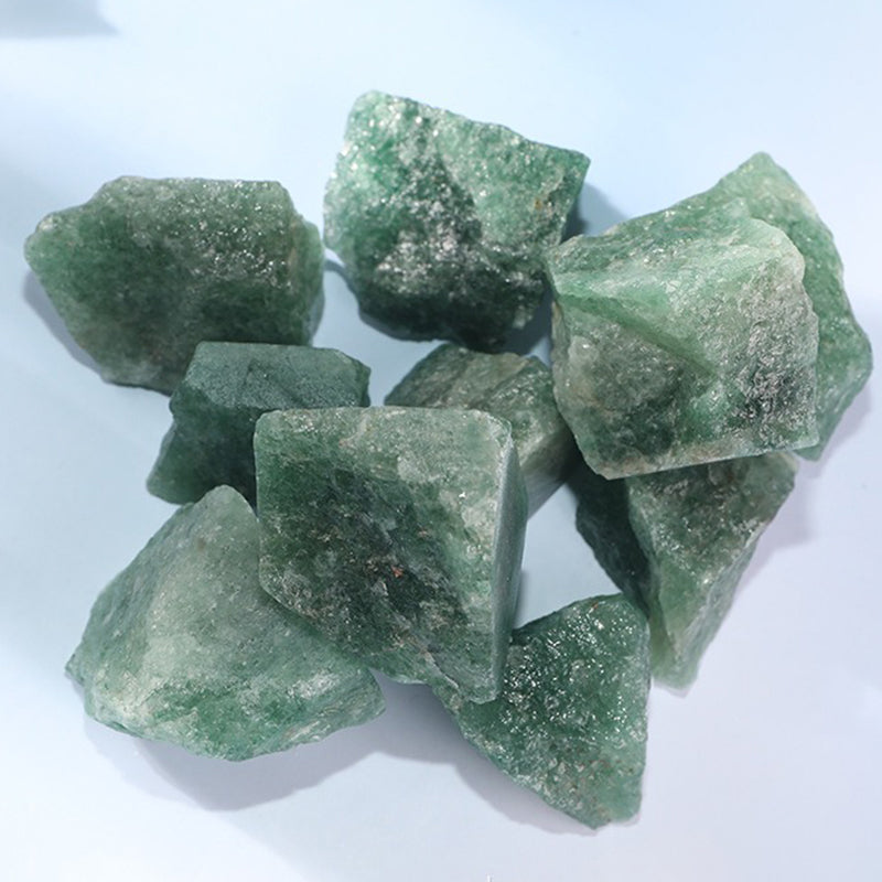 Green Aventurine Raw Crystal - Stabilize Mood, Boost Innovation & Relieve Stress