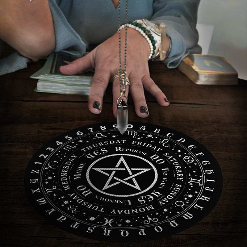 Exclusive for Mysterious Witches: Multifunctional Pendulum Mat & Tarot Ritual Mat