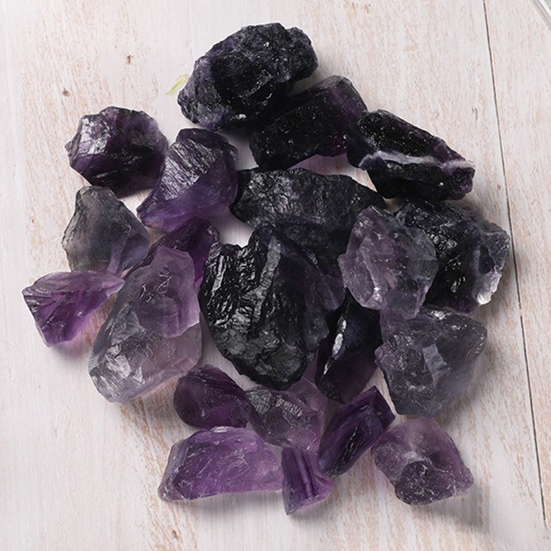 Purple Fluorite Raw Crystal - Emotional Balance & Spiritual Enlightenment