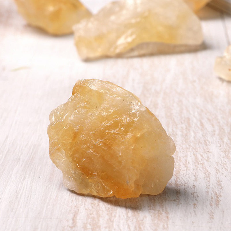 Brazilian Citrine Raw Crystal - Empower Your Life with Confidence, Wealth, & Wisdom