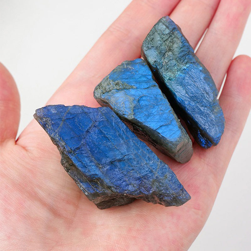 Labradorite Raw Crystal - Enhance Perception & Relieve Stress